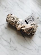 Botte de sauge blanche respectueuse des forêts, 4 pouces (1 botte)