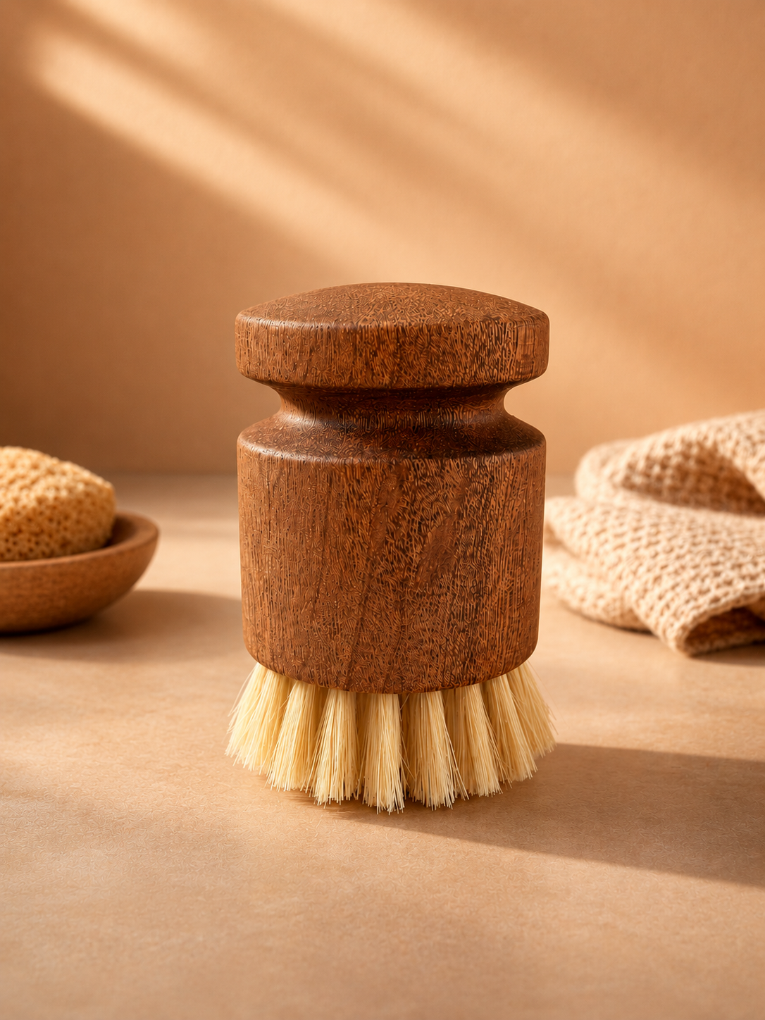 Brosse de cuisine avec poils naturels