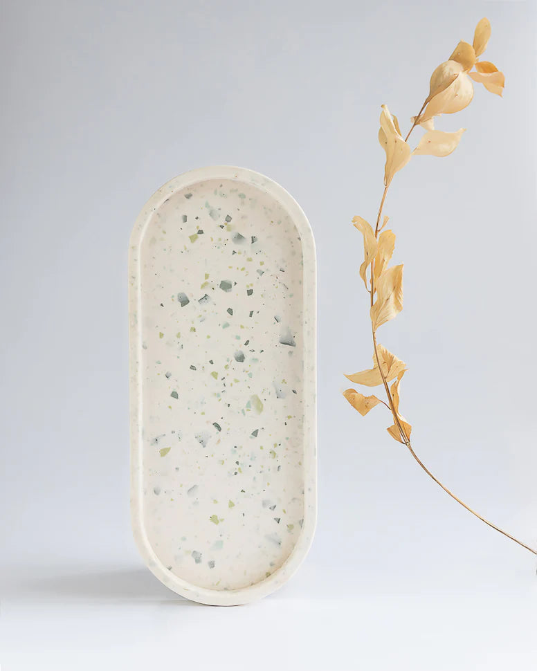 Plateau Polyvalent – Accessoire élégant pour lavabo, cuisine ou rangement