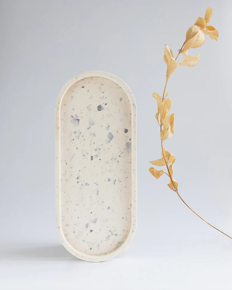 Plateau Polyvalent – Accessoire élégant pour lavabo, cuisine ou rangement