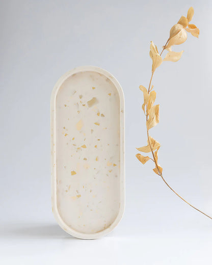 Plateau Polyvalent – Accessoire élégant pour lavabo, cuisine ou rangement