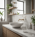 bouteille en verre réutilisable