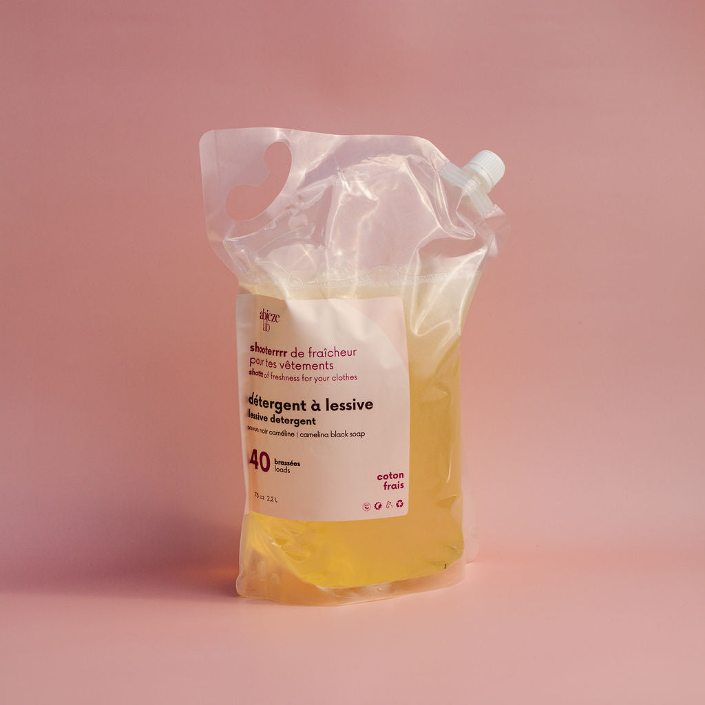 détergent lessive coton frais